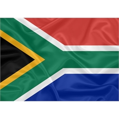 África do Sul - Tamanho: 0.45 x 0.64m